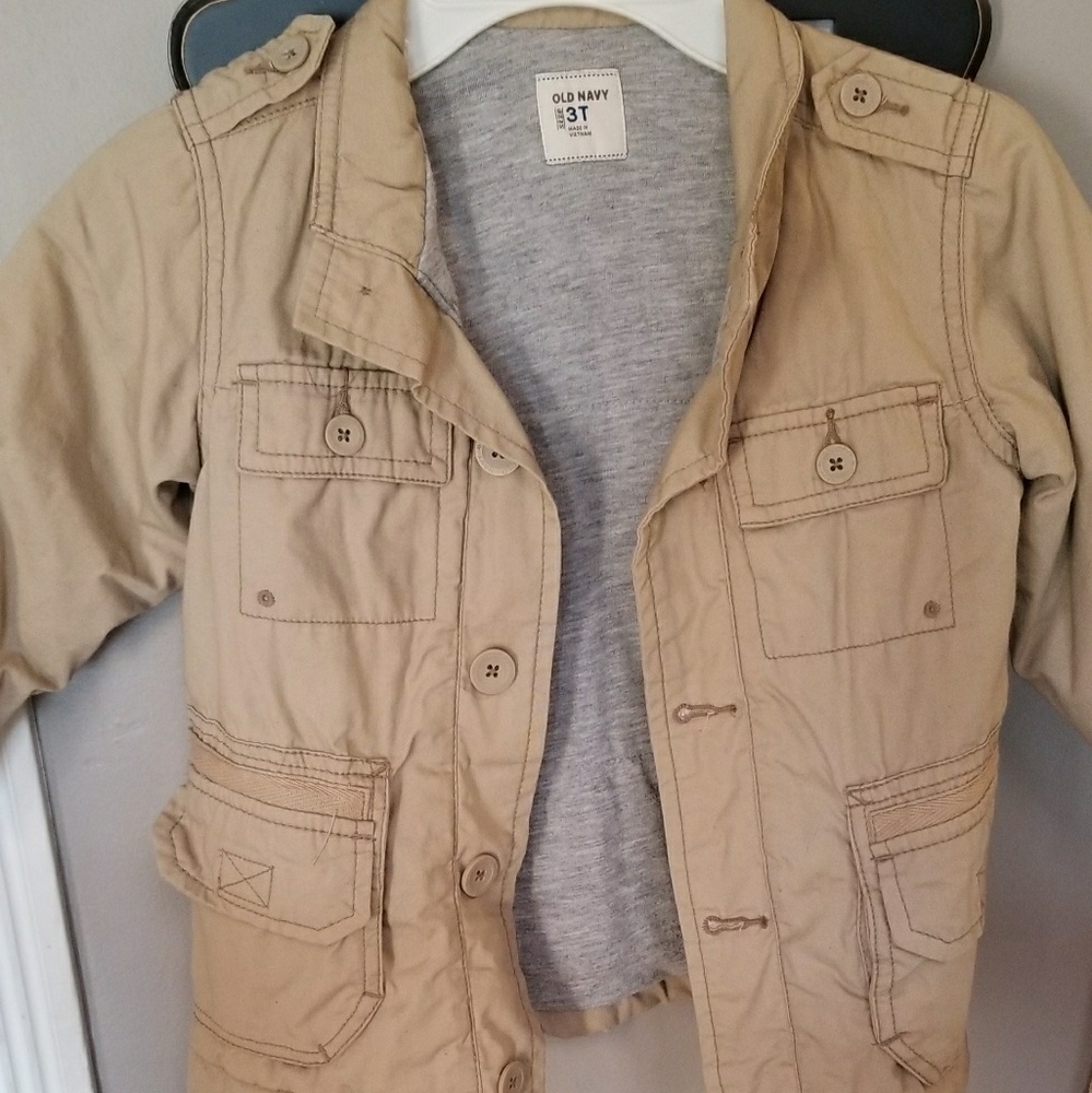 Old navy cargo coat